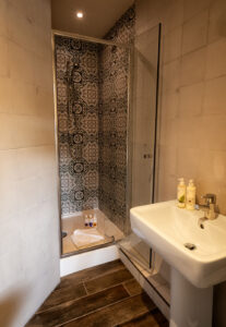 En suite bathroom