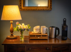 Coffee and tea making facilities