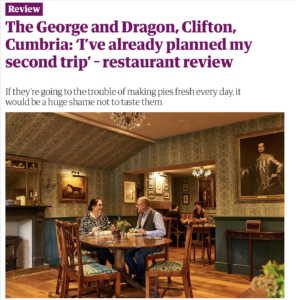 Grace Dent's review of the George And Dragon at Clifton