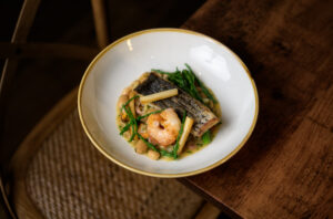 Cumbrian produce at the George and Dragon
